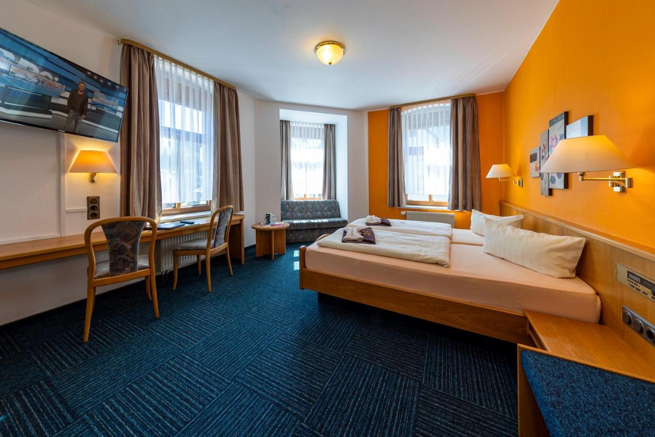 Hotel Zur Post Schönheide Dış mekan fotoğraf