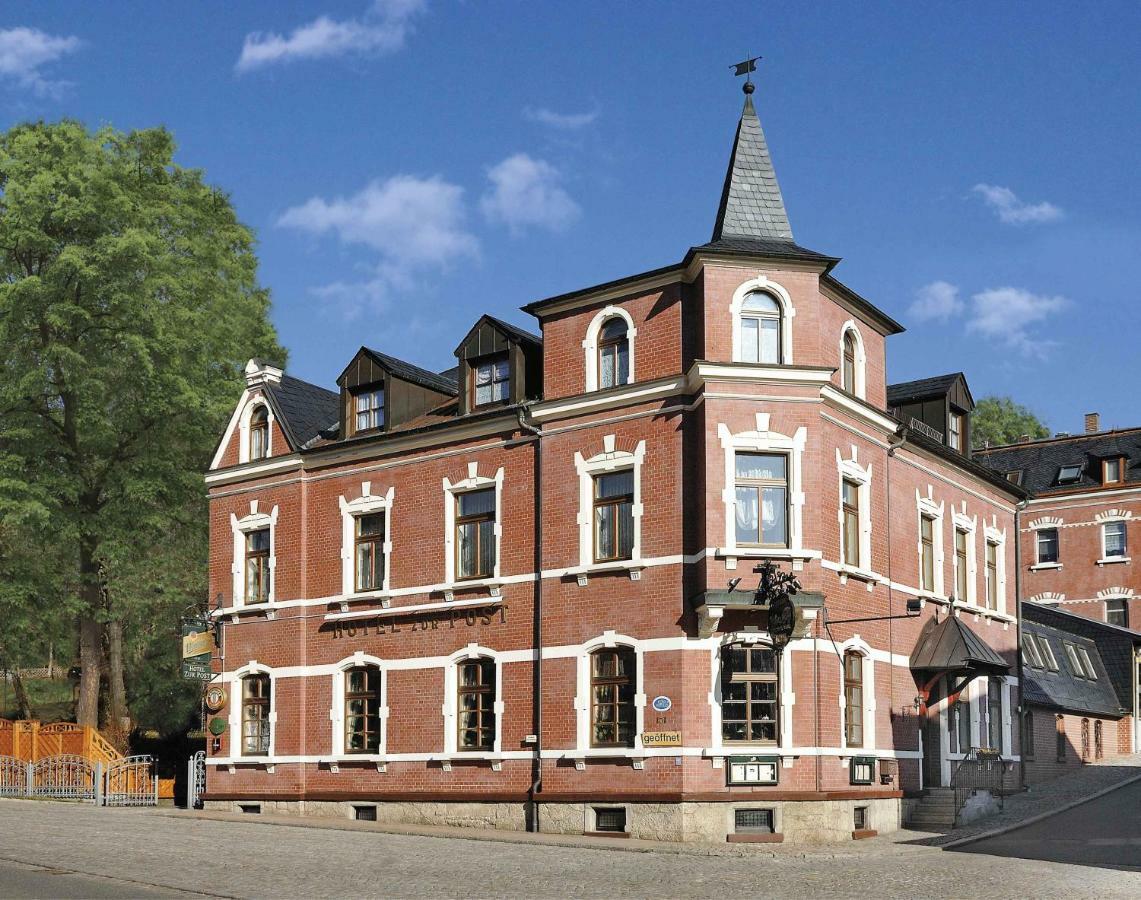 Hotel Zur Post Schönheide Dış mekan fotoğraf